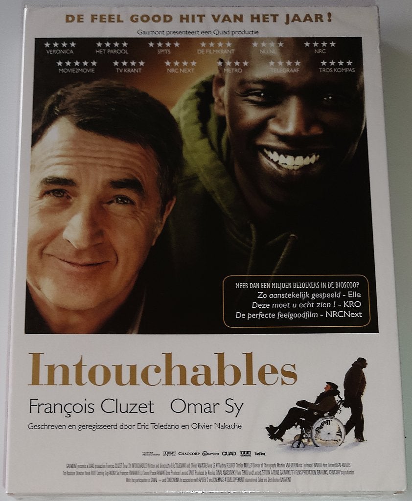 Dvd *** INTOUCHABLES *** Het bijzondere verhaal *NIEUW*, Cd's en Dvd's, Vanaf 12 jaar, Ophalen of Verzenden, Nieuw in verpakking