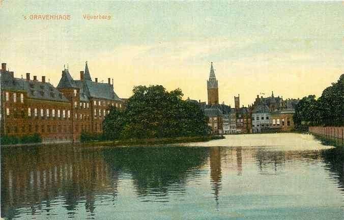 301-087-033 Den Haag Vijverberg, Verzenden, Voor 1920, Zuid-Holland