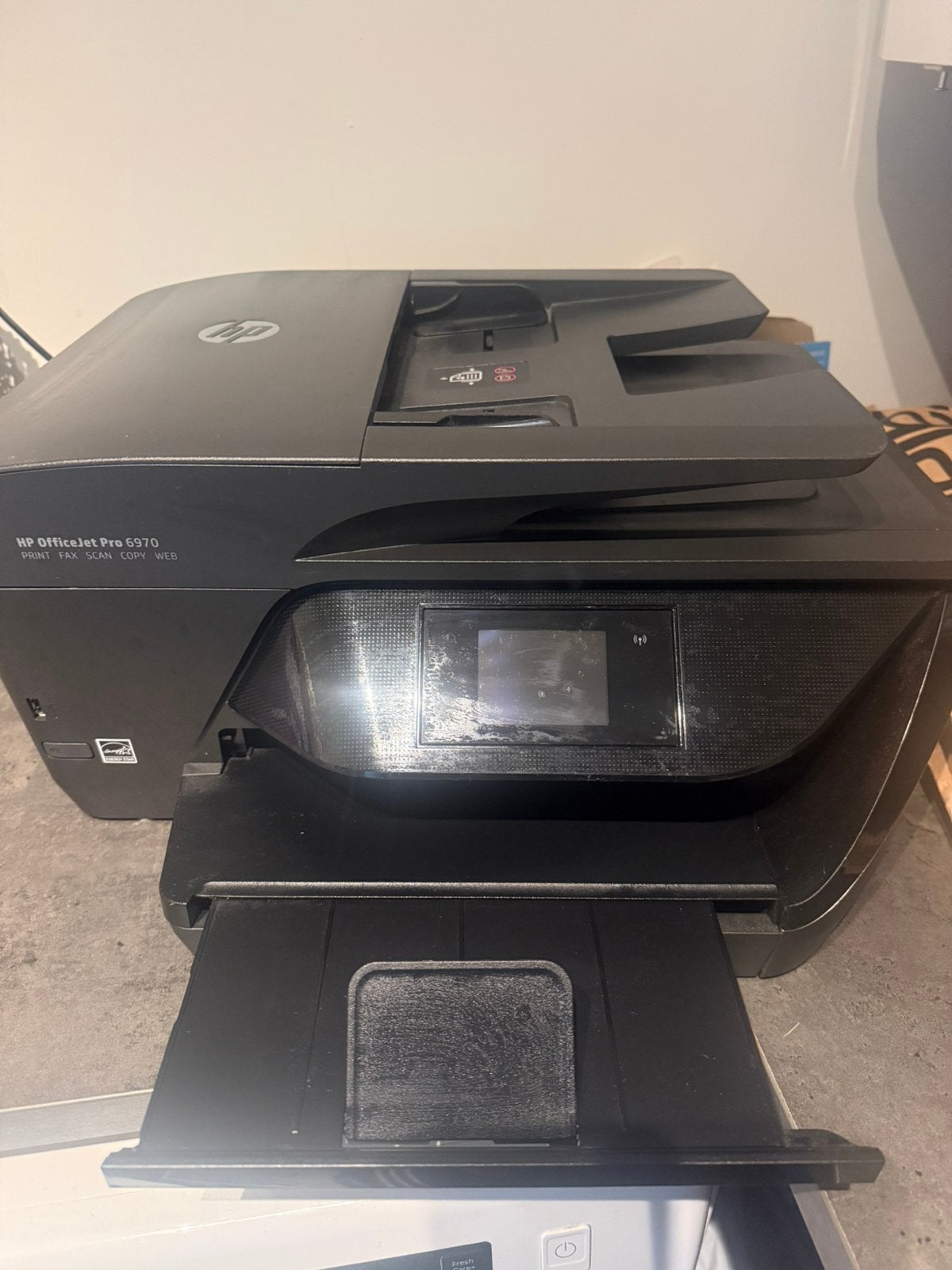 HP officejet pro 6970 printer, Computers en Software, Printers, Ophalen, Zo goed als nieuw, Kopieren, Draadloos