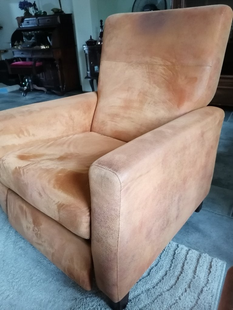 Relax fauteuil, Huis en Inrichting, Fauteuils, Ophalen, Gebruikt, 75 tot 100 cm, Stof