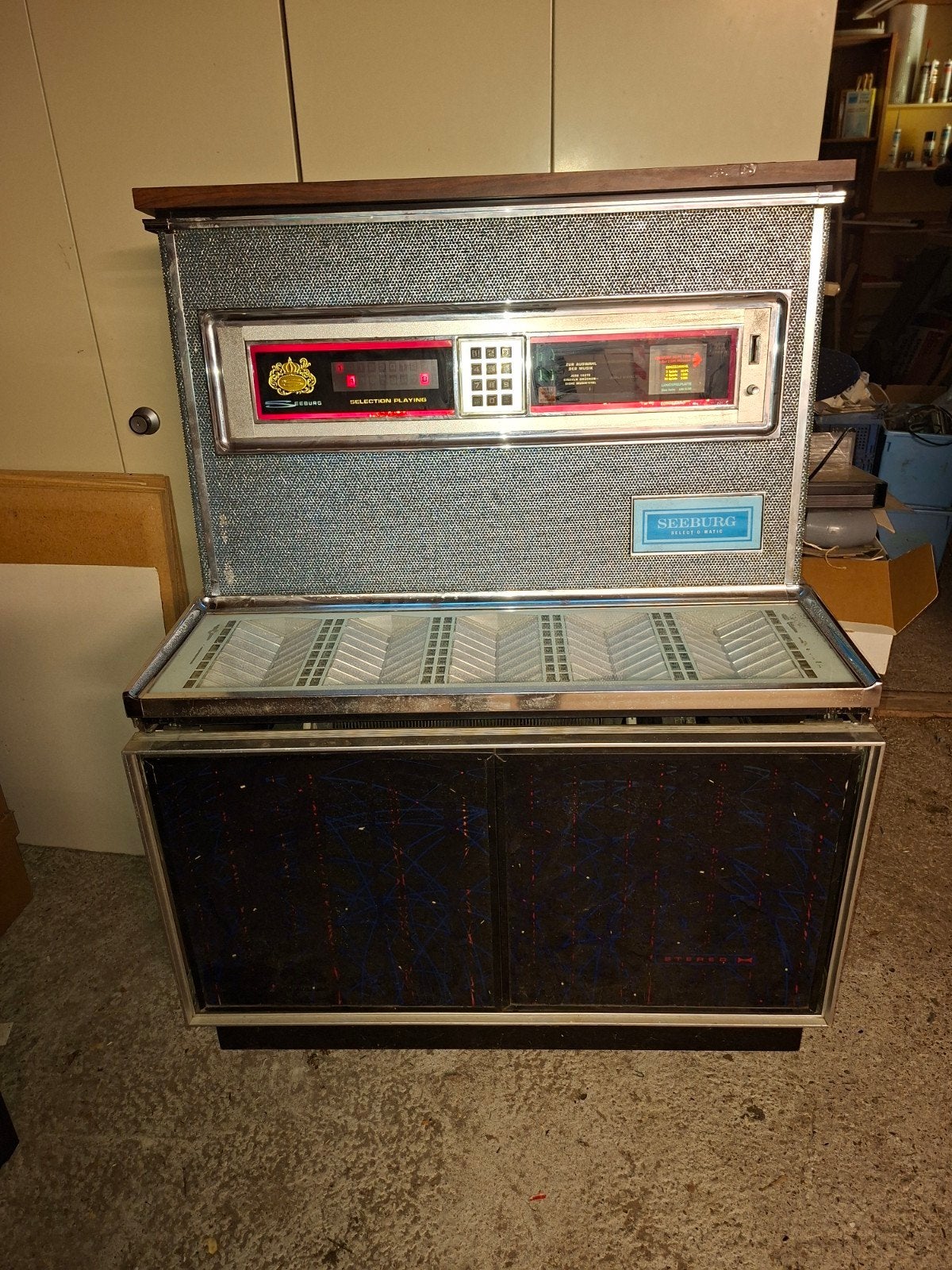Jukebox. SEEBURG  ELS 3, Verzamelen, Ophalen, Gebruikt, 1960 tot 1970, Seeburg