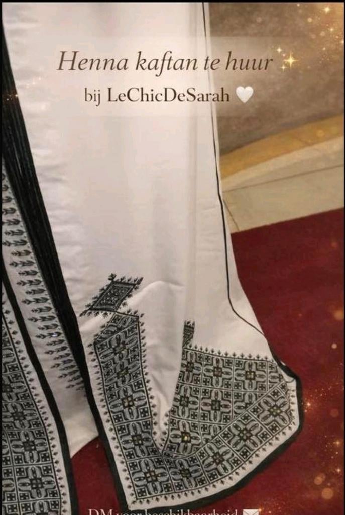 Henna kaftan te huur €65,-, Ophalen, Zo goed als nieuw, Overige typen