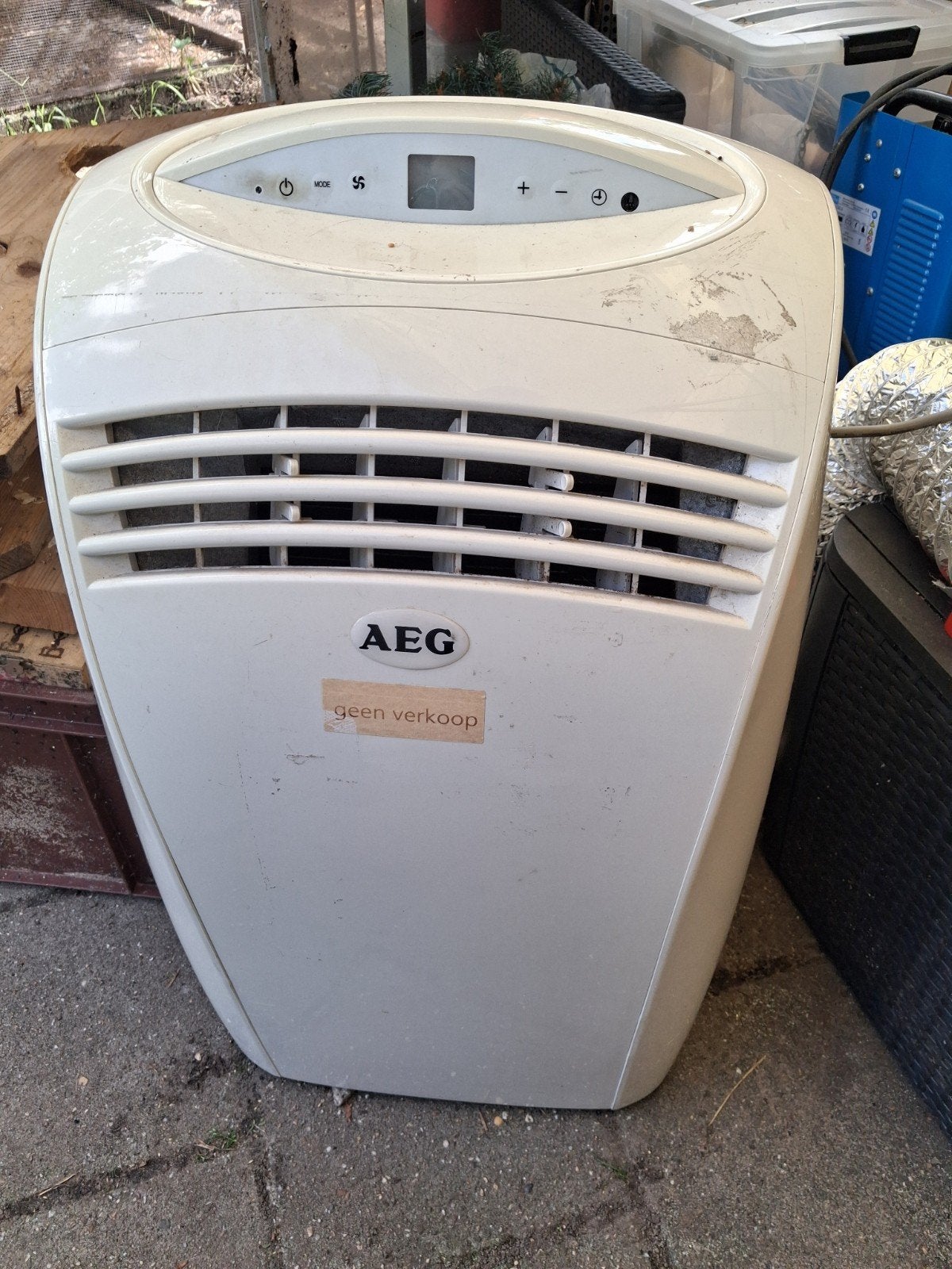 AEG Mobiele Airco K 25 A Plus - Koelen en Ontvochtigen, Ophalen, Gebruikt, Minder dan 60 m³, Timer