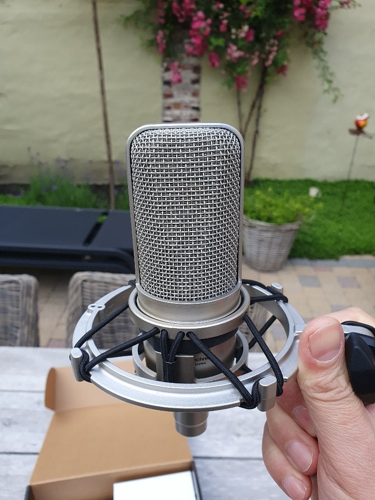 Audio-Technica AT 4047SV condenser microfoon, Muziek en Instrumenten, Microfoons, Ophalen of Verzenden, Zo goed als nieuw, Studiomicrofoon