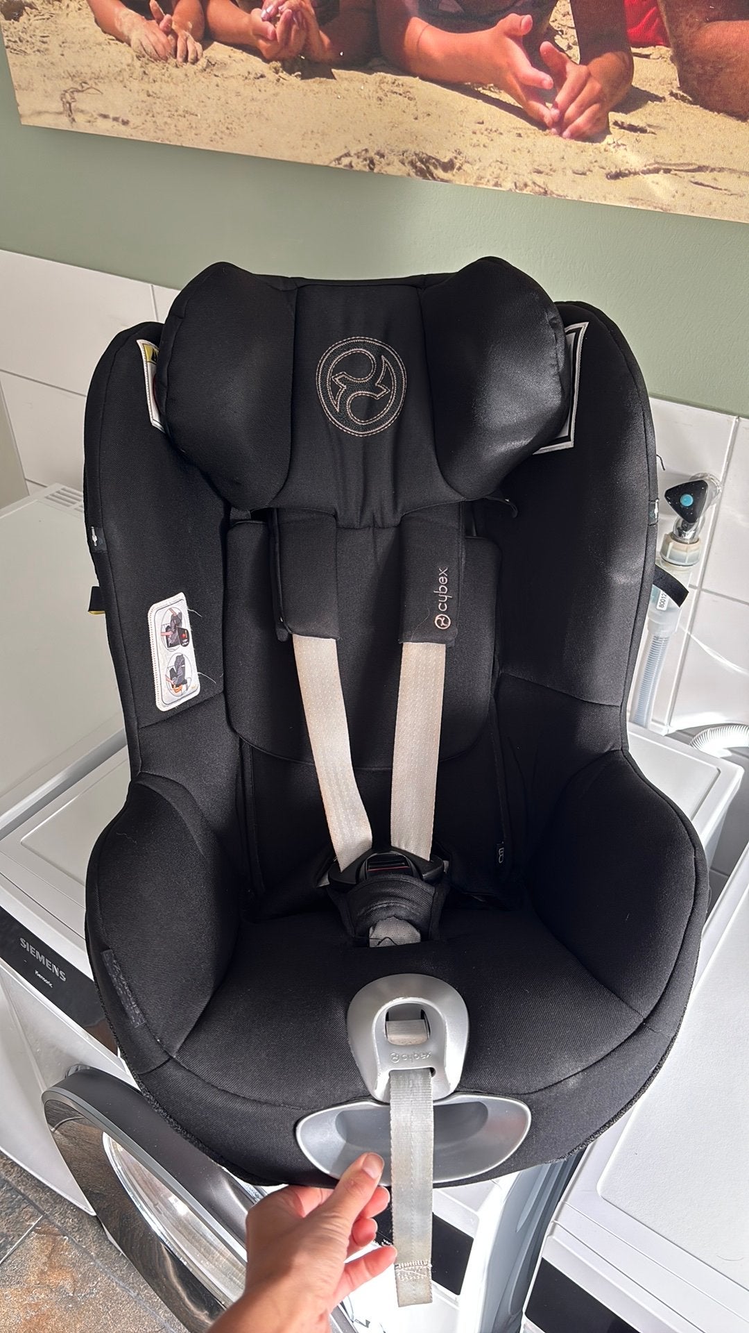 Cybex Sirona platinum autostoel, Kinderen en Baby's, Autostoeltjes, 15 t/m 36 kg, Zo goed als nieuw, Isofix, Ophalen