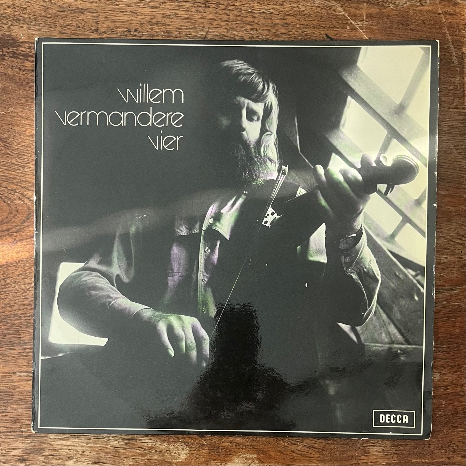 Willem Vermandere - Vier (LP, VG+), Cd's en Dvd's, LP, Gebruikt, Folk, Ophalen of Verzenden