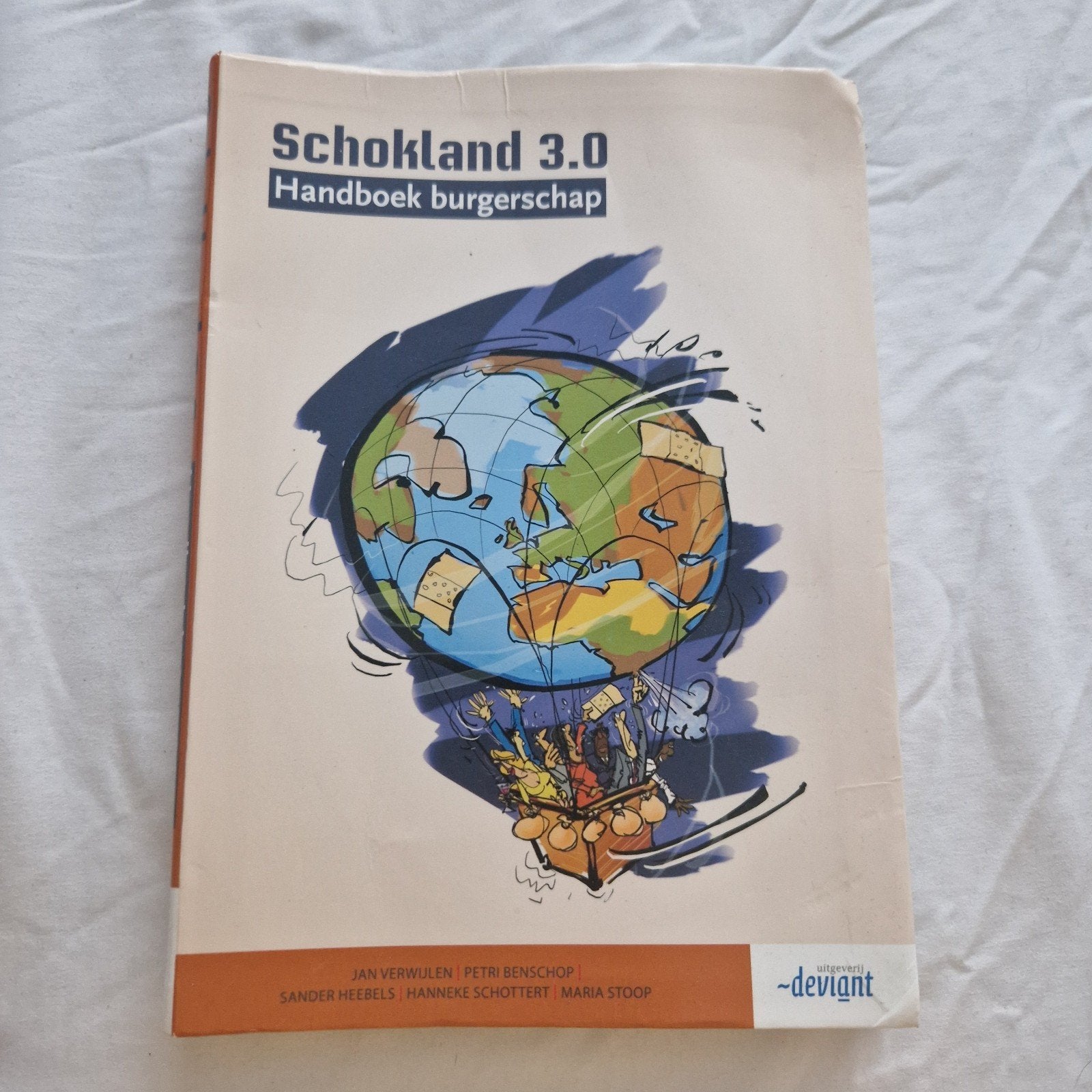Schokland 3.0 Handboek burgerschap MBO, Boeken, Jan Verwulen, Petri Benschop, Sander Heerels, Hanneke Schottert, Ophalen of Verzenden