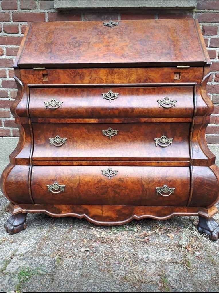 Antieke secretaire circa 1850, Antiek en Kunst, Ophalen of Verzenden