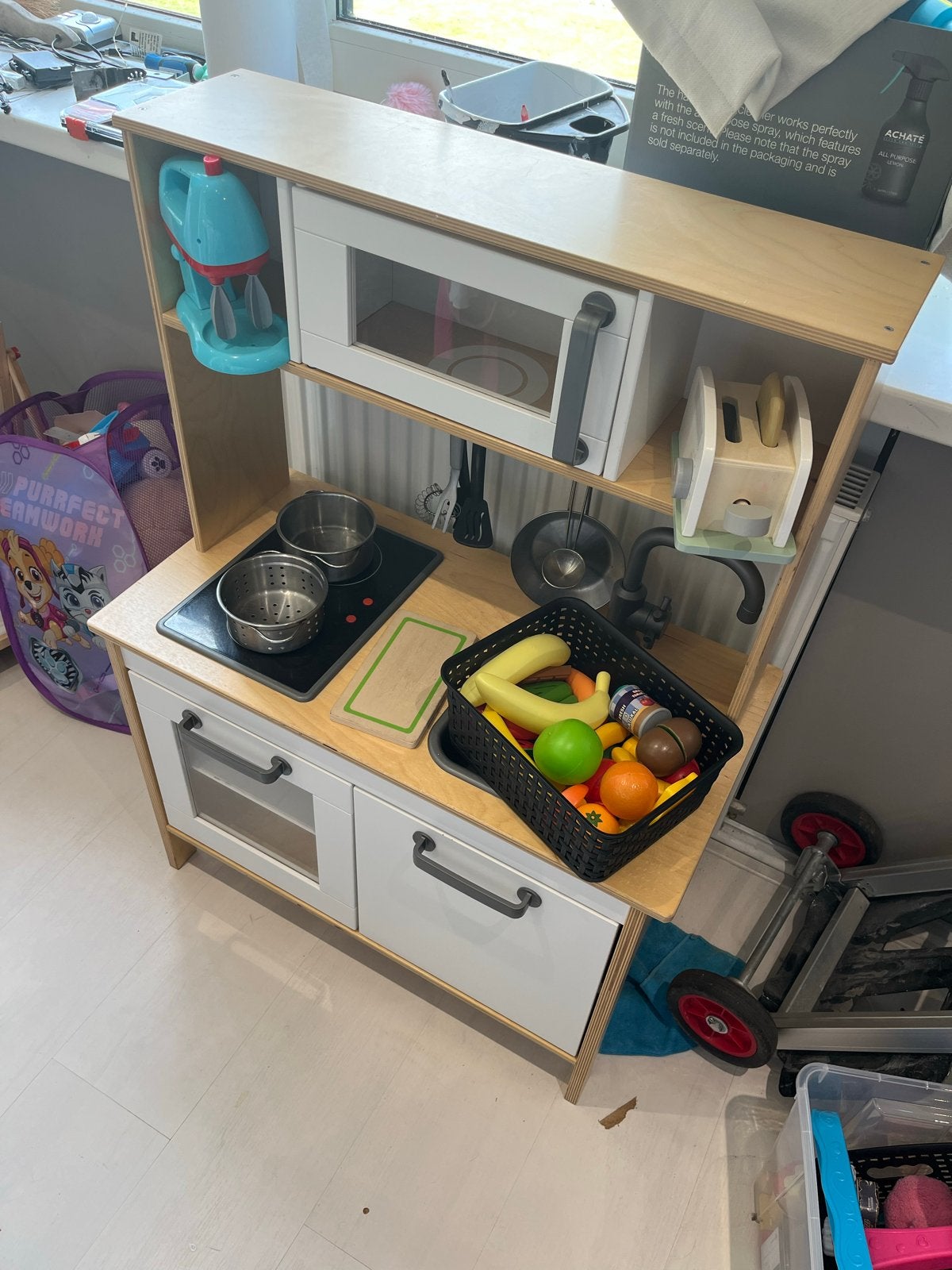 Houten Speelkeuken ikea met Accessoires, Ophalen, Gebruikt, Jongen of Meisje