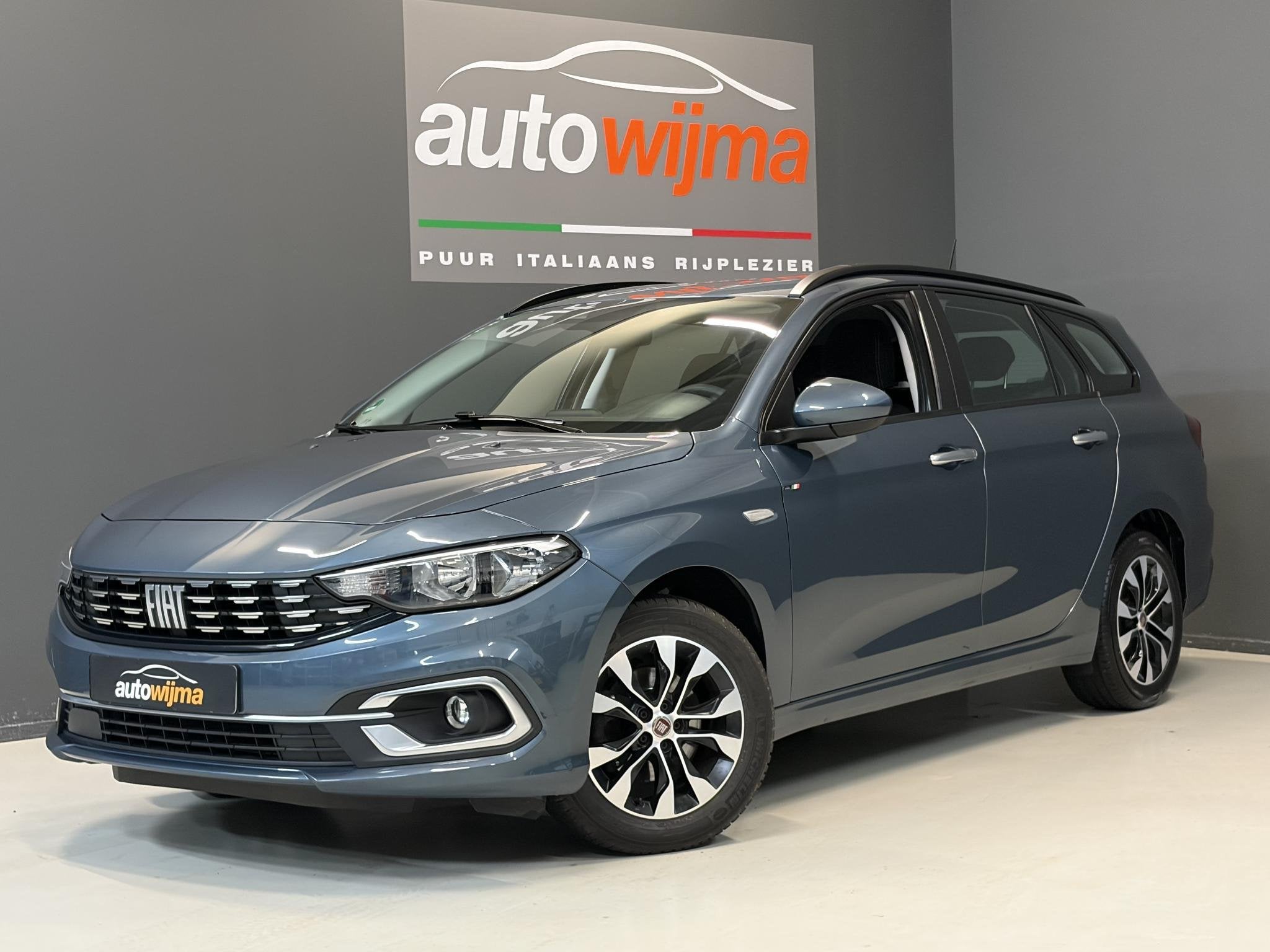 Fiat Tipo Stationwagon 1.0 100pk City Life Adaptive cruise,, Voorwielaandrijving, Gebruikt, Blauw, 1245 kg