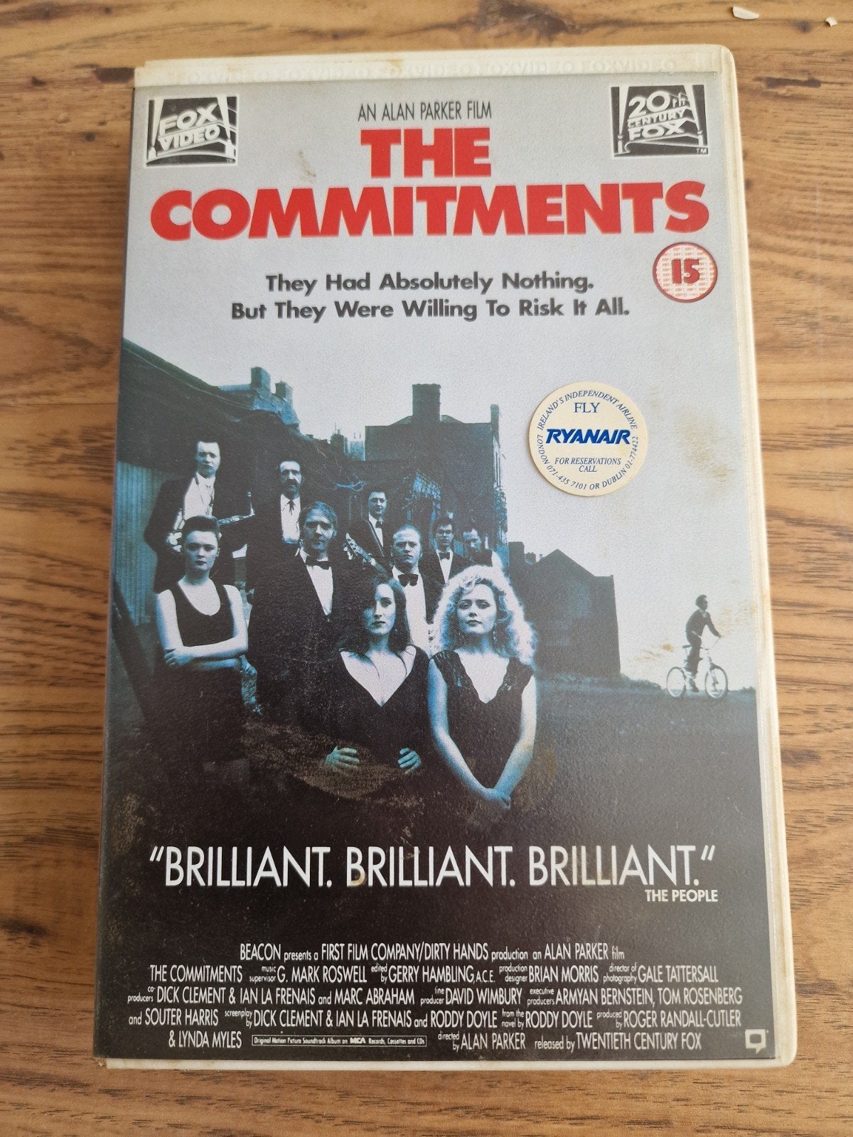 The Commitments VHS - Klassieke Muziekfilm, Muziek, Vanaf 16 jaar, Ophalen of Verzenden, VHS