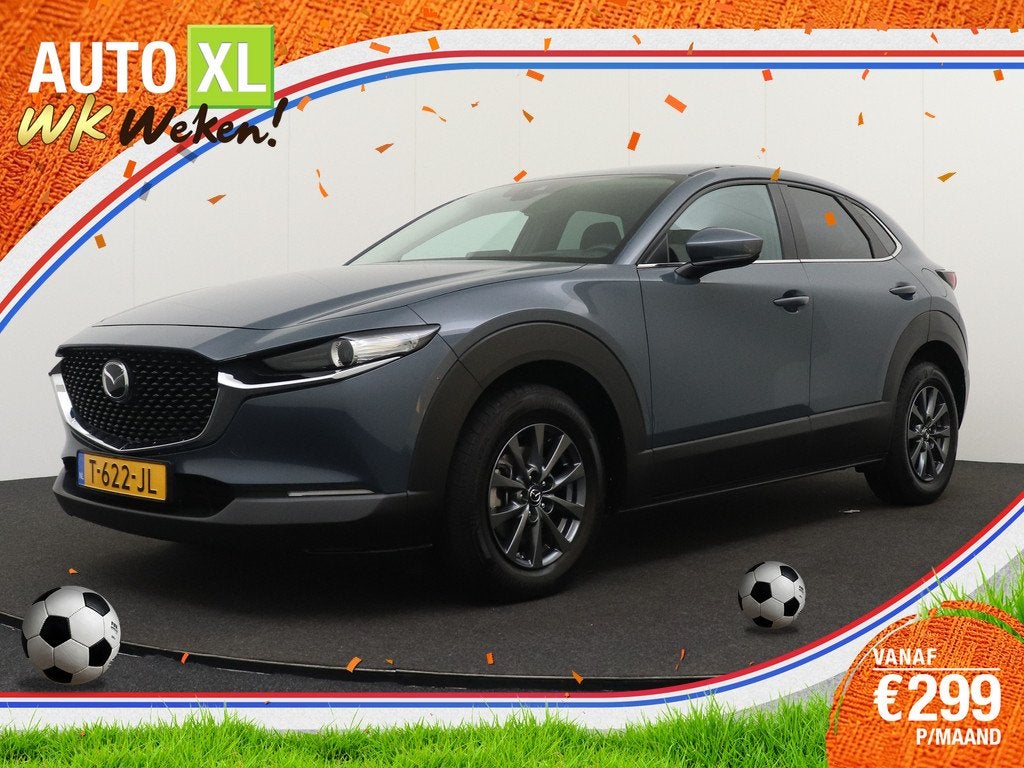 Mazda CX-30 2.0 187 PK e-SkyActiv-X M Hybrid Afn.Trekhaak He, Auto's, Mazda, 1998 cc, Stof, Gebruikt, Origineel Nederlands