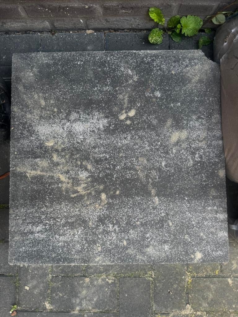 Tuintegels 60x60 gratis, Tuin en Terras, Tegels en Klinkers, Ophalen, Gebruikt, Beton, Terrastegels