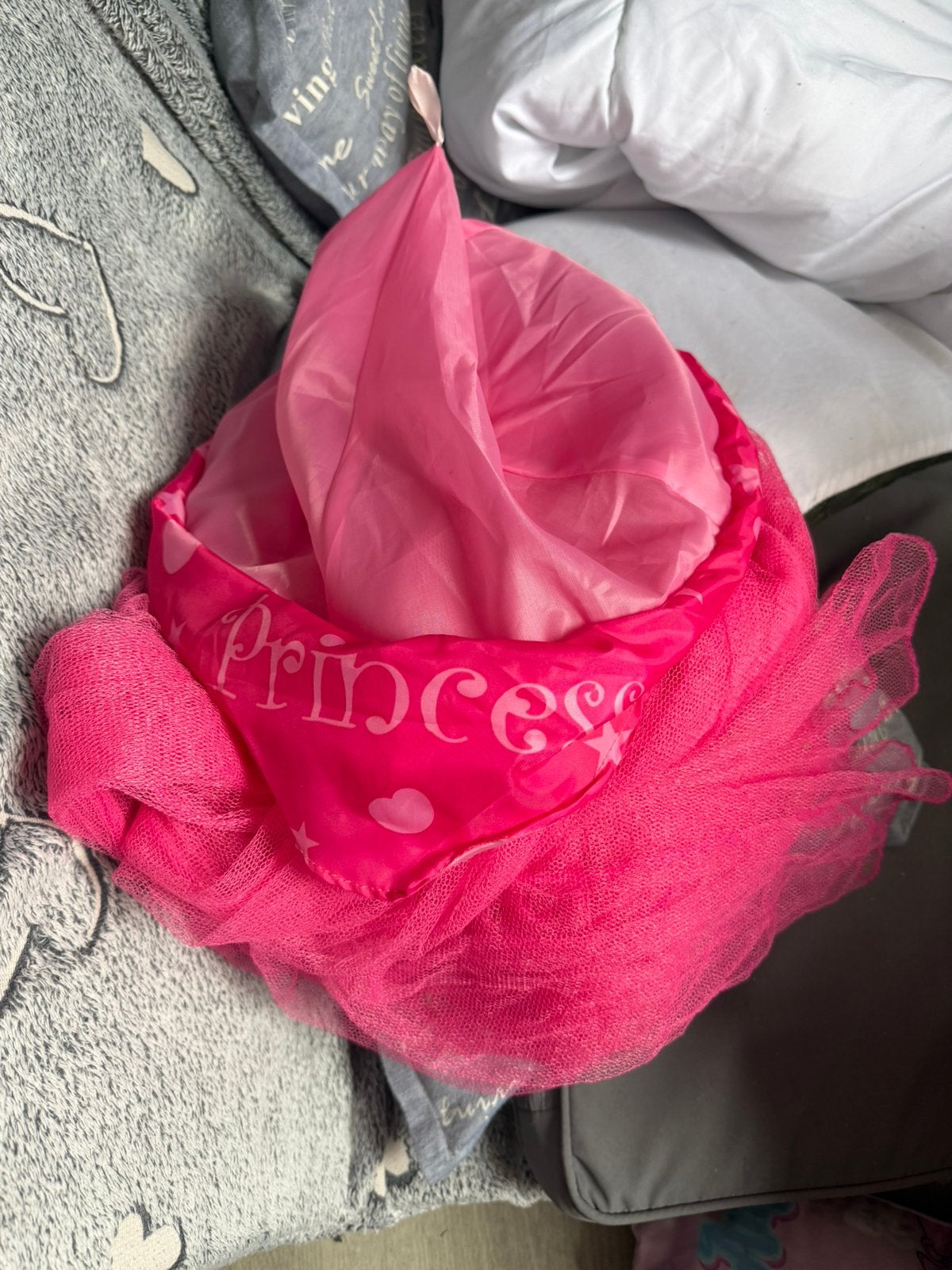 Roze princessen klamboe, Ophalen, Zo goed als nieuw, Overige typen
