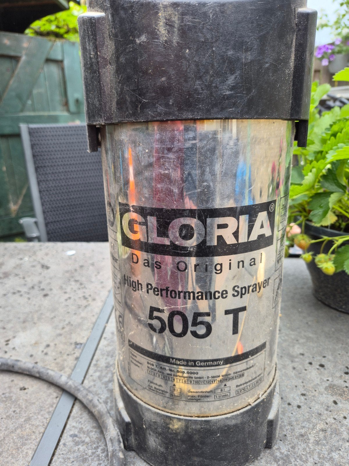 Gloria drukspuit 505 t, Ophalen of Verzenden