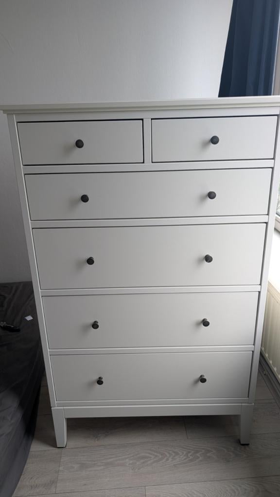 Ikea HEMNES chest of 6 drawers, Huis en Inrichting, Ophalen, 50 tot 100 cm, Zo goed als nieuw, Minder dan 100 cm