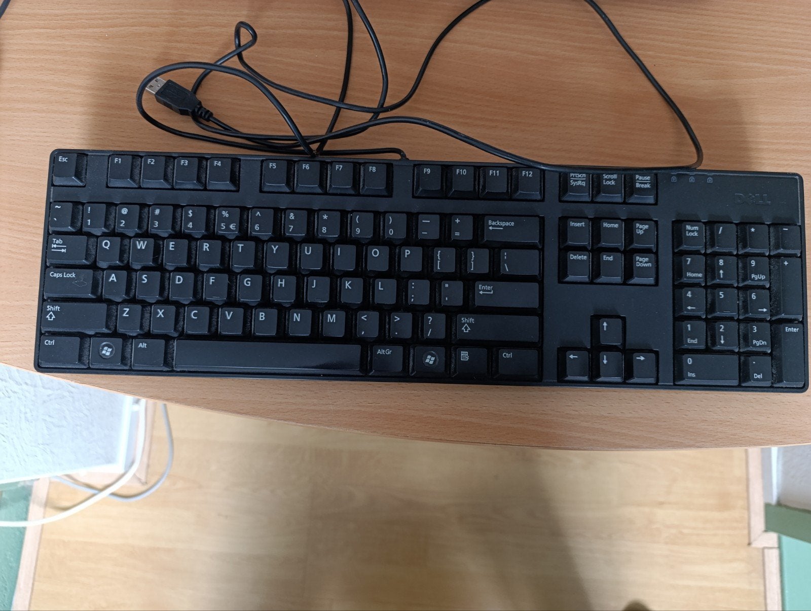 Dell toetsenbord, Ophalen, Gebruikt, Qwerty, DELL