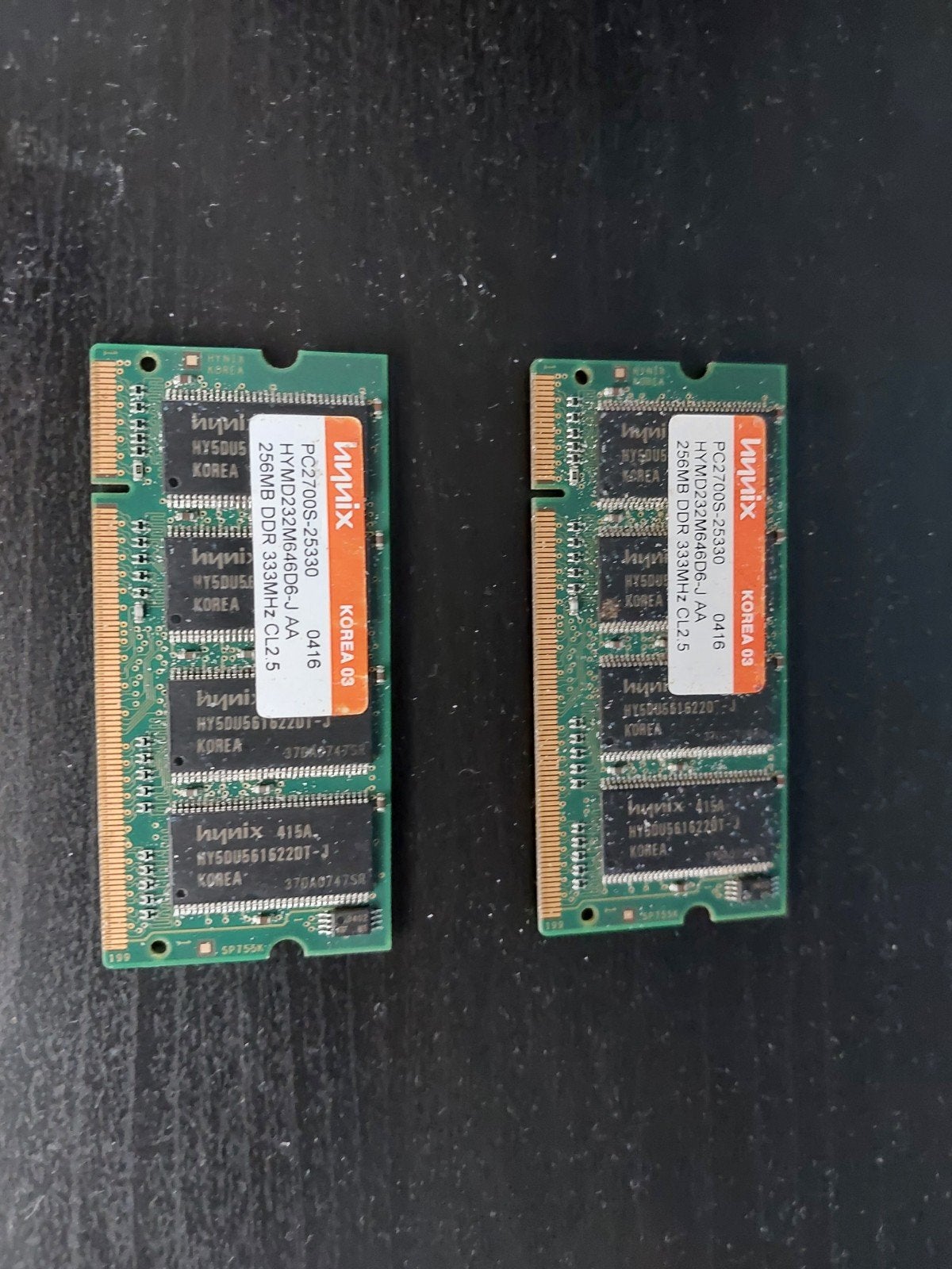DDR 333MHz 256 MB RAM Geheugenmodule, Computers en Software, RAM geheugen, Ophalen of Verzenden, DDR, Desktop, Gebruikt