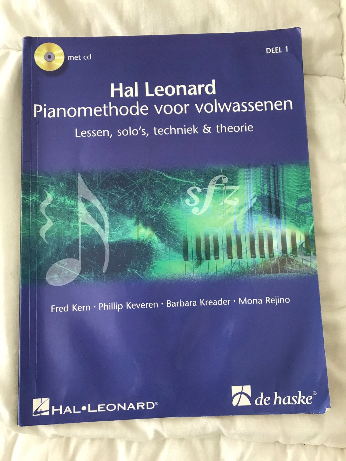 Hal Leonard pianomethode voor volwassenen, Ophalen of Verzenden, Zo goed als nieuw