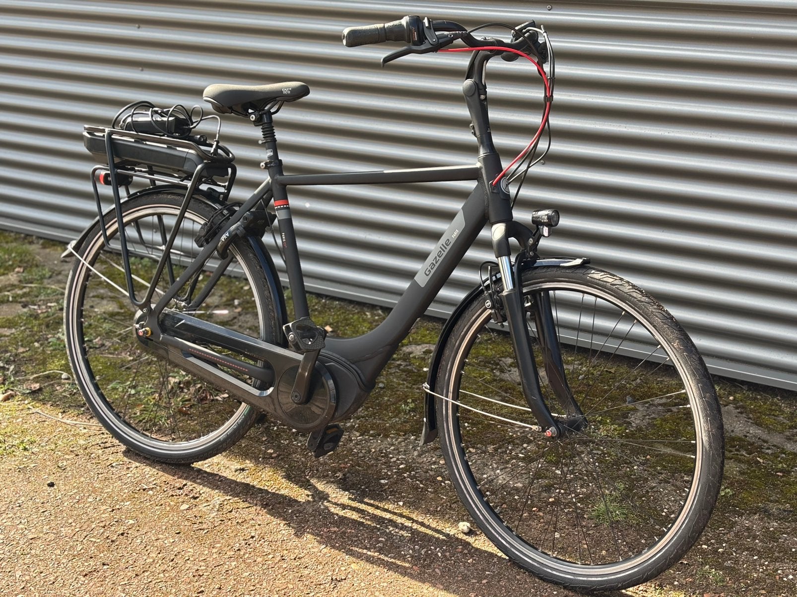 Gazelle Paris C7+ Hmb H57 500WH, 55 tot 59 cm, Ophalen, Gebruikt, Gazelle