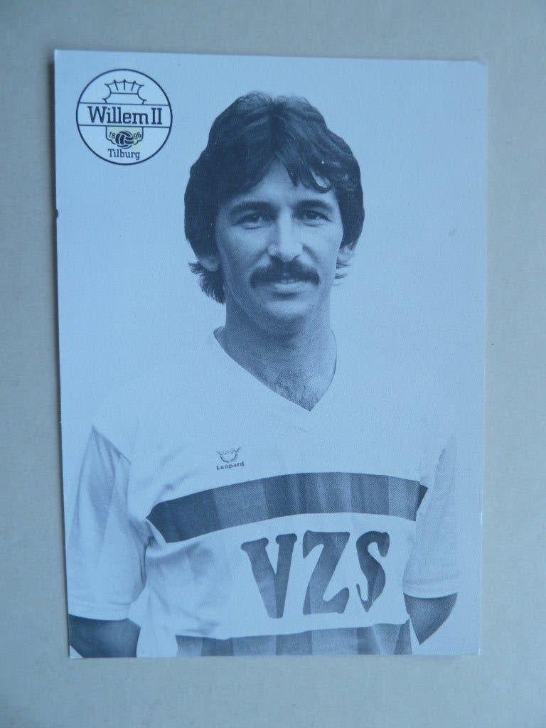 Spelerskaart.  Ton.v.d.Ven. Willem II. 1984/1985, Ophalen of Verzenden, Gebruikt, Willem II, Spelerskaart