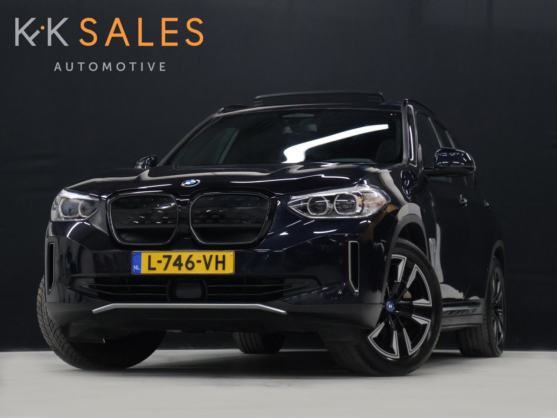 BMW iX3 High Executive 80 kWh [SOH 94%, PANO, ACC, APPLE CAR, Automaat, Achterwielaandrijving, Gebruikt, Zwart
