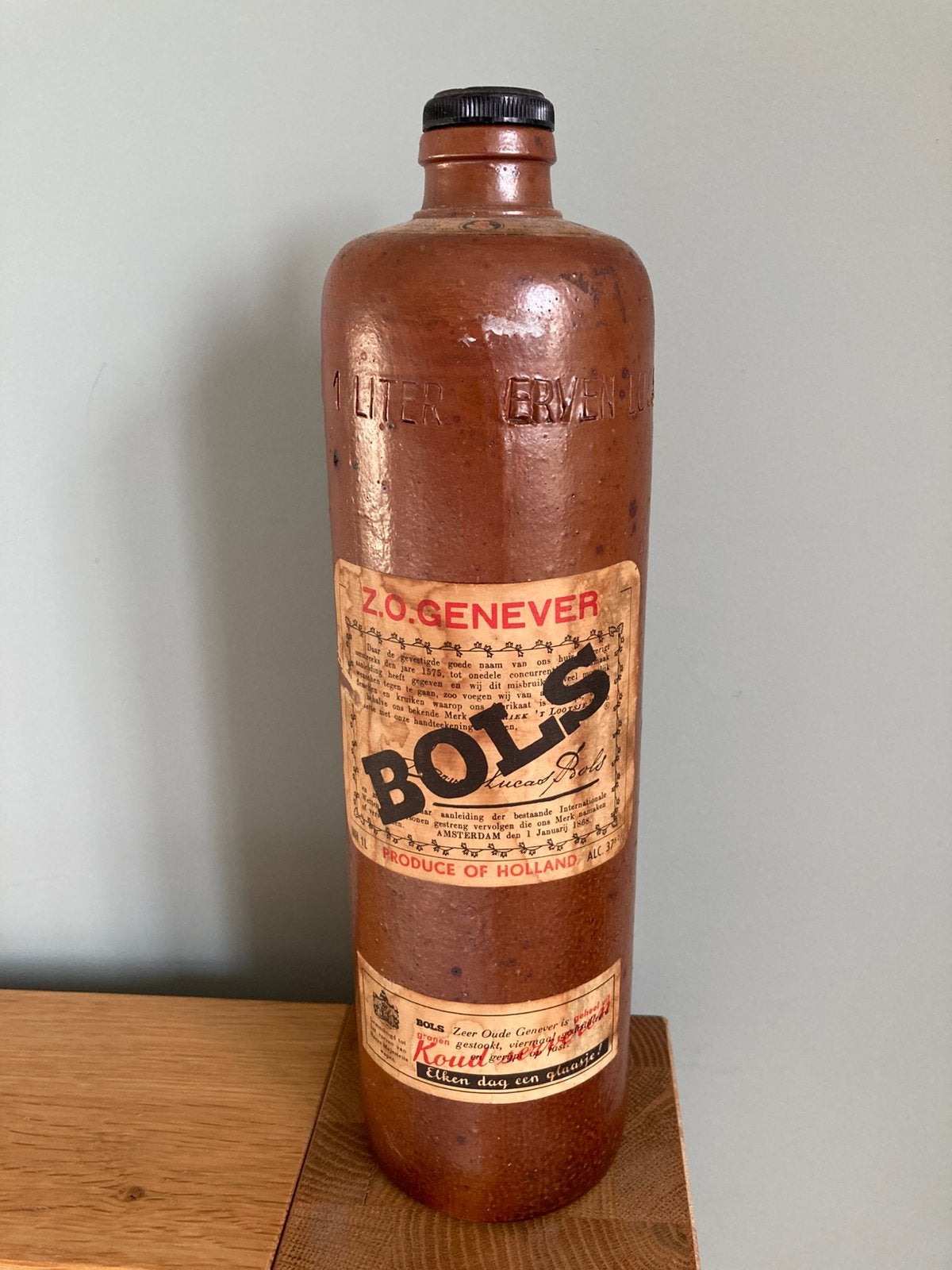 Stenen Bols Genever fles, Ophalen of Verzenden