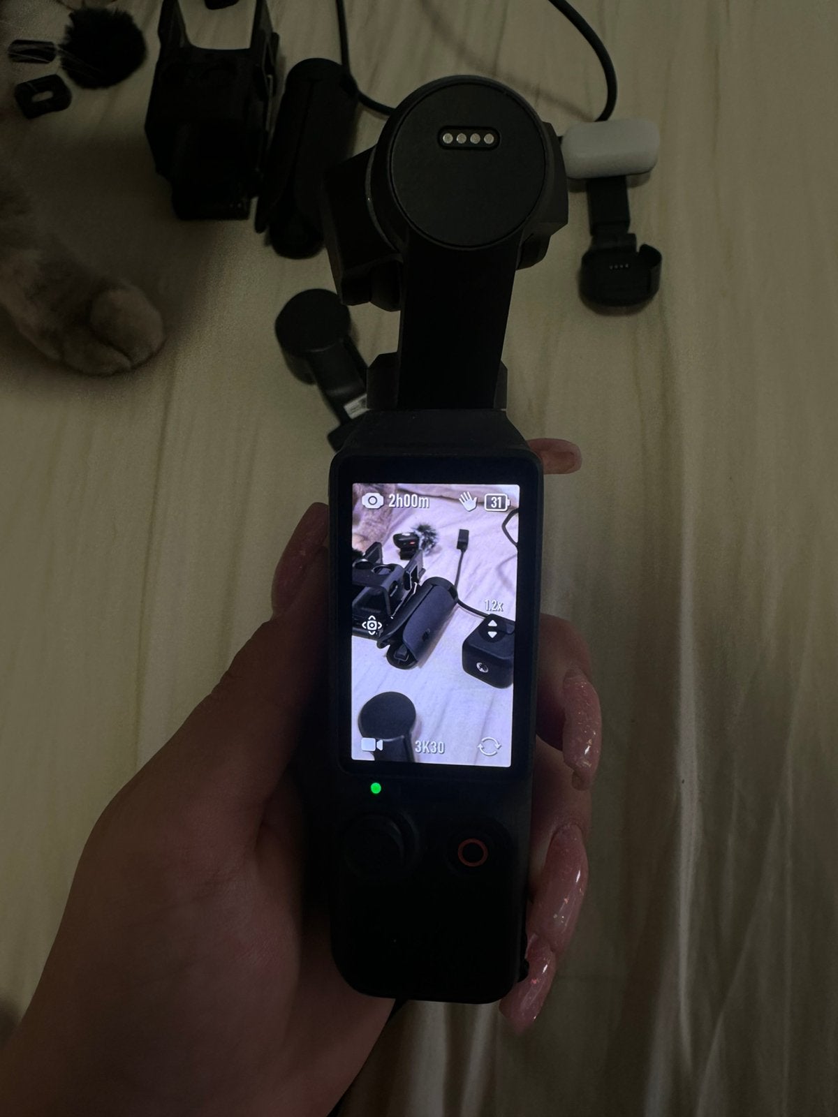 DJI Osmo Pocket 4 CREATOR COMBO, Ophalen of Verzenden, Zo goed als nieuw, Overige merken