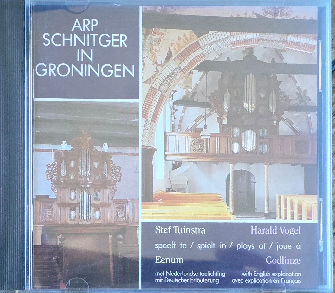 Arp Schnitger in Groningen - Stef Tuinstra & Harald Vogel, Inclusief boekje, Ophalen of Verzenden, Zo goed als nieuw, Orkest of Ballet