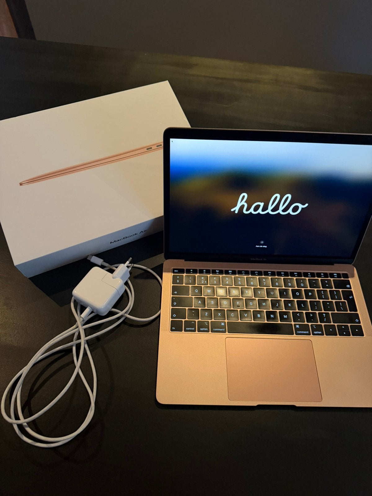 MacBook Air 13-inch Retina 2019 Rose Gold | i5 | 8GB | 128GB, Ophalen, 13 inch, Minder dan 2 Ghz, Zo goed als nieuw