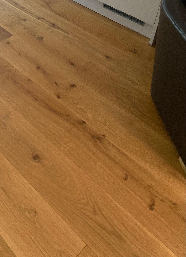 eiken vloerplanken, Doe-het-zelf en Verbouw, Ophalen, Gebruikt, Vloerdelen of -planken, 10 m² of meer
