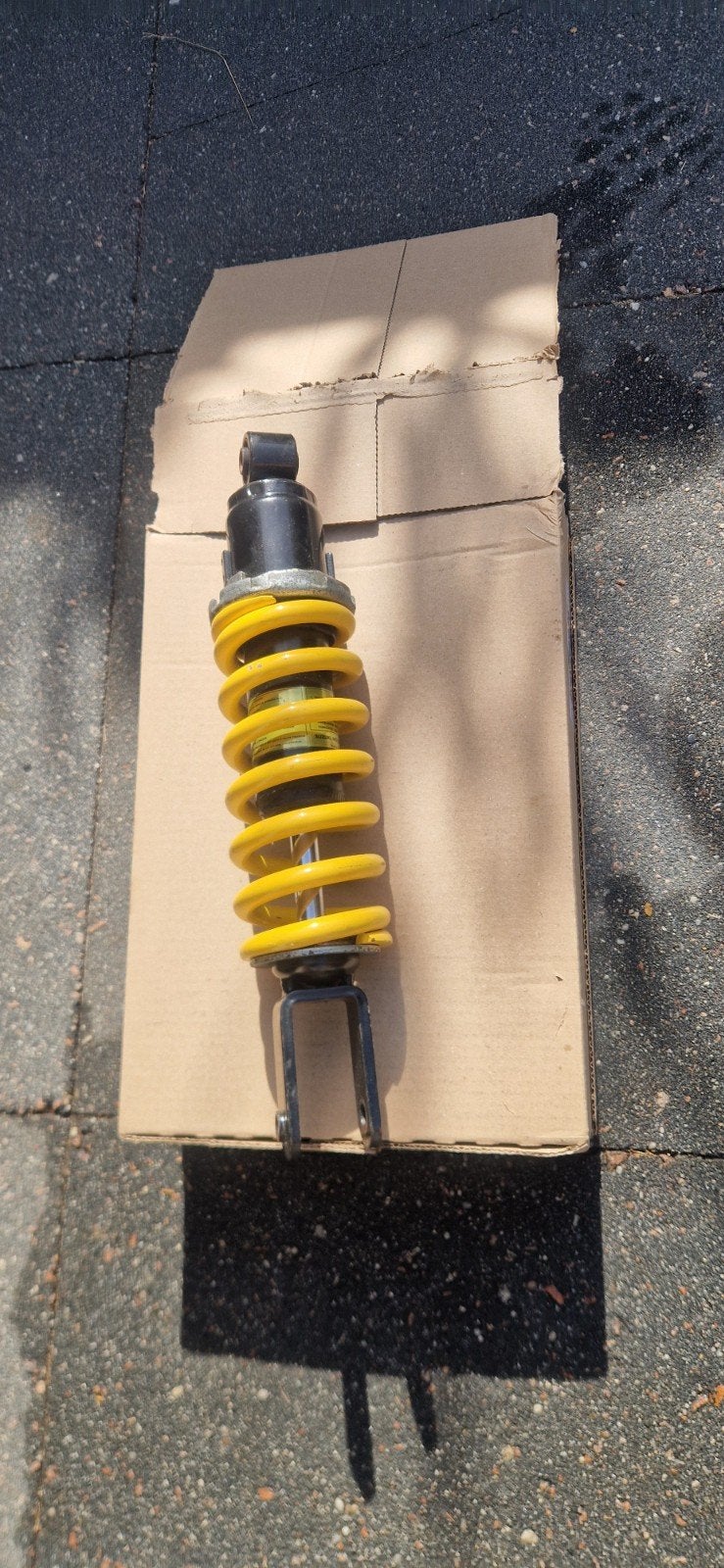 Schokdemper geel sv650s, Motoren, Ophalen of Verzenden, Gebruikt