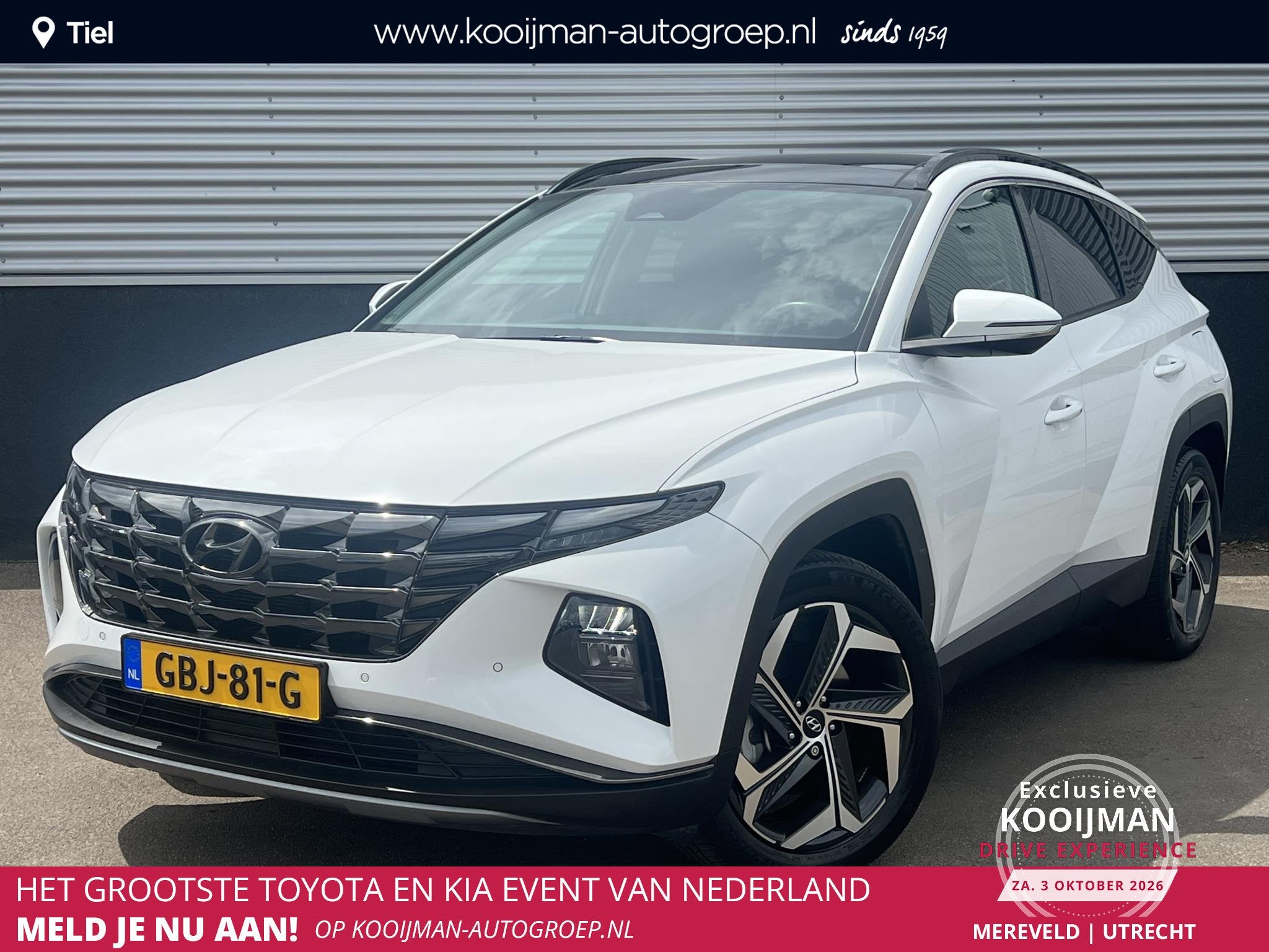 Hyundai Tucson 1.6 T-GDI PHEV Premium Edition Sky 4WD 4WD Sc, Auto's, Automaat, 1350 kg, Gebruikt, Euro 6