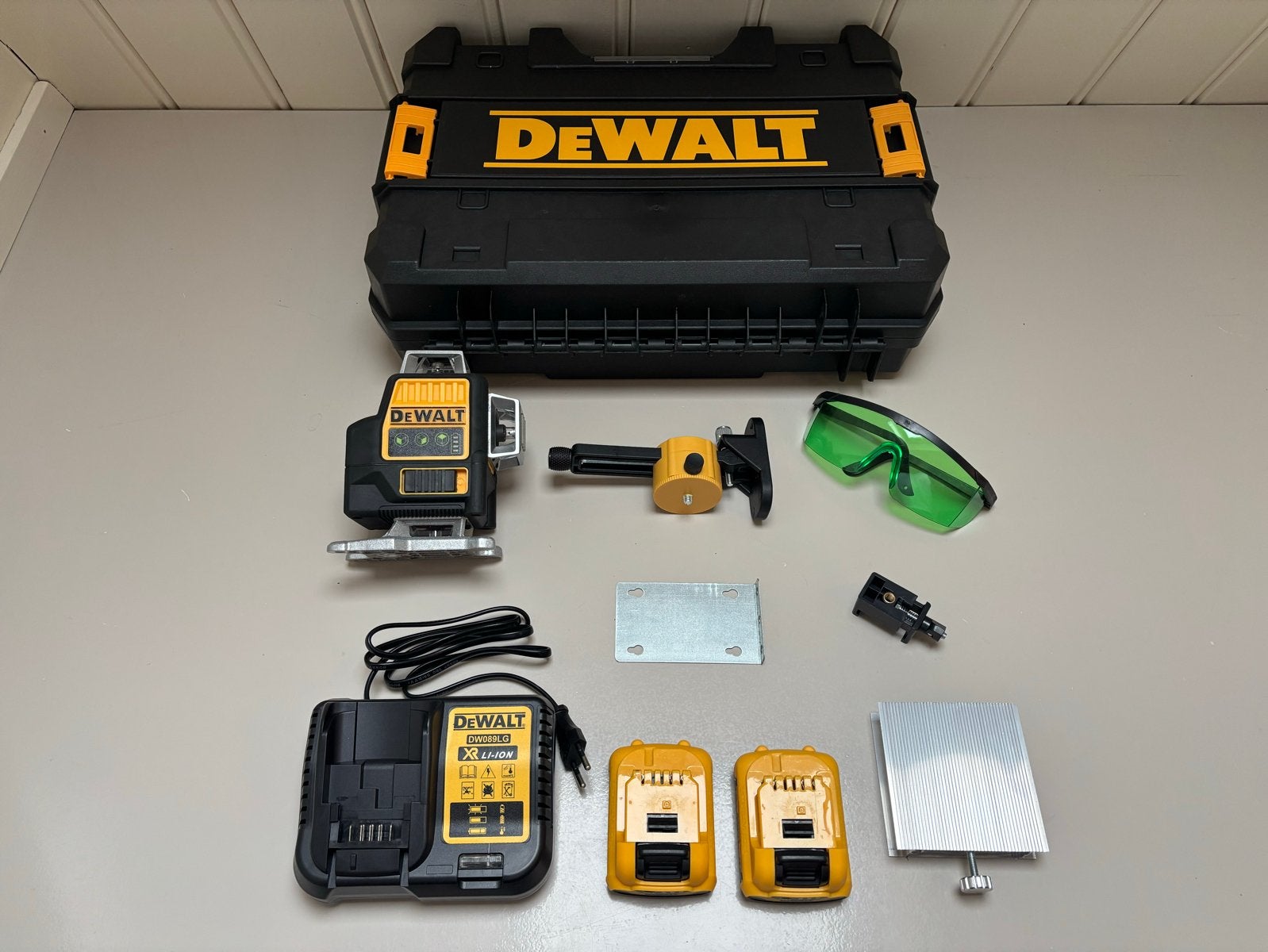 DeWalt DW089LG Lijnlaser - Compleet
