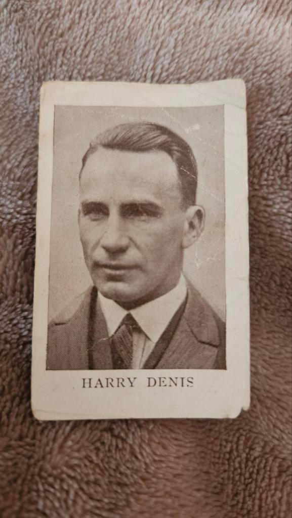 Vintage Plaatje Harry Denis (H.B.S.) - Voetbal, Verzenden