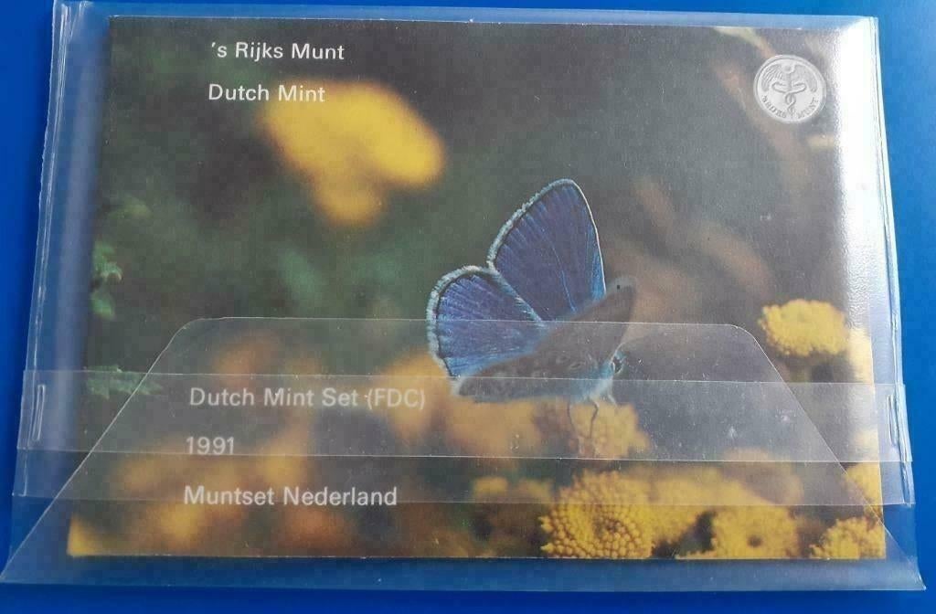 FDC Muntset 1991 Drenthe, Postzegels en Munten, Munten | Nederland, Verzenden, Koningin Beatrix, Overige waardes, Setje