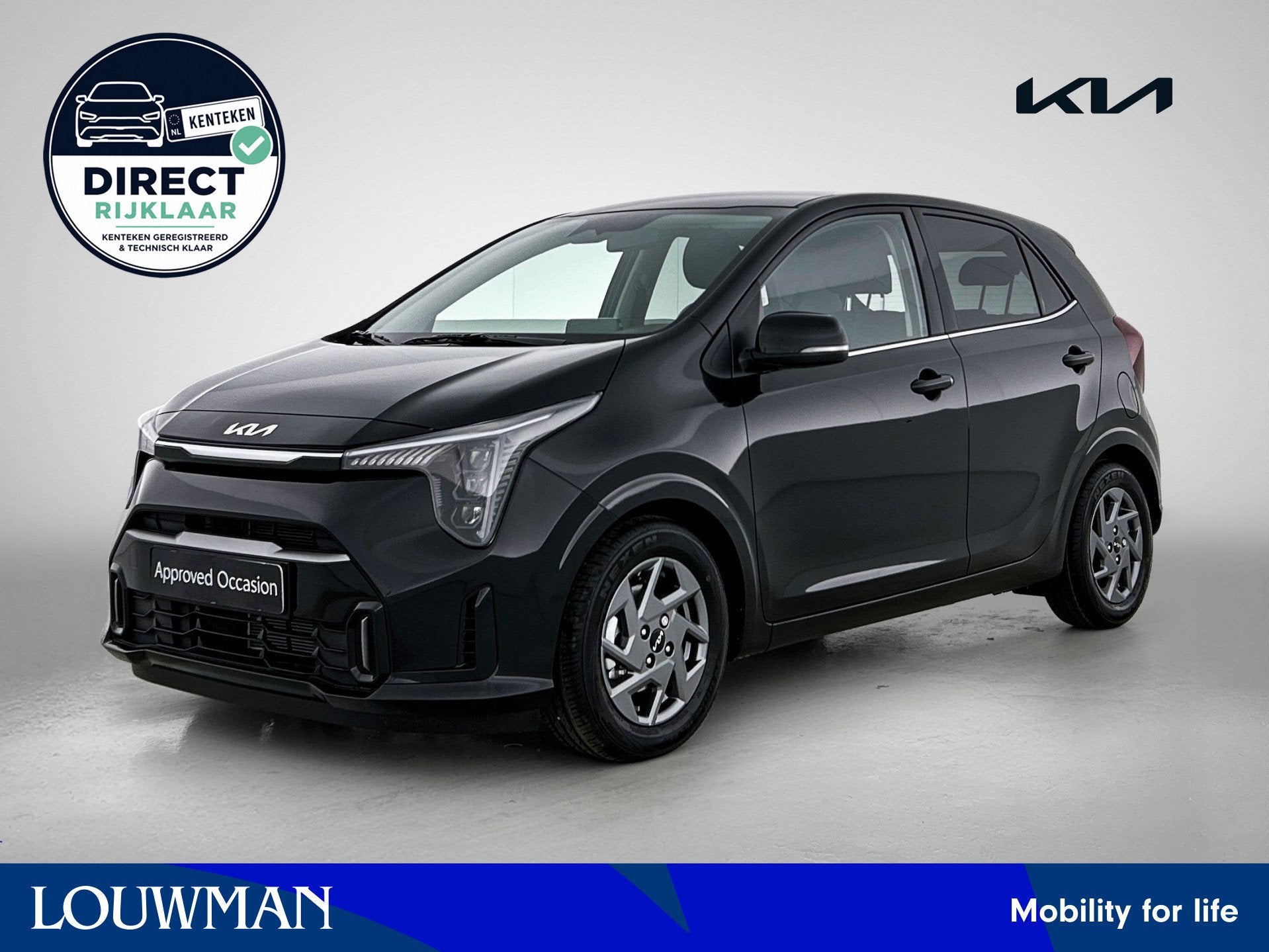 Kia Picanto 1.0 GDi DynamicPlusLine * SNEL LEVERBAAR * Direc, Auto's, Voorwielaandrijving, Stof, 4 stoelen, Origineel Nederlands