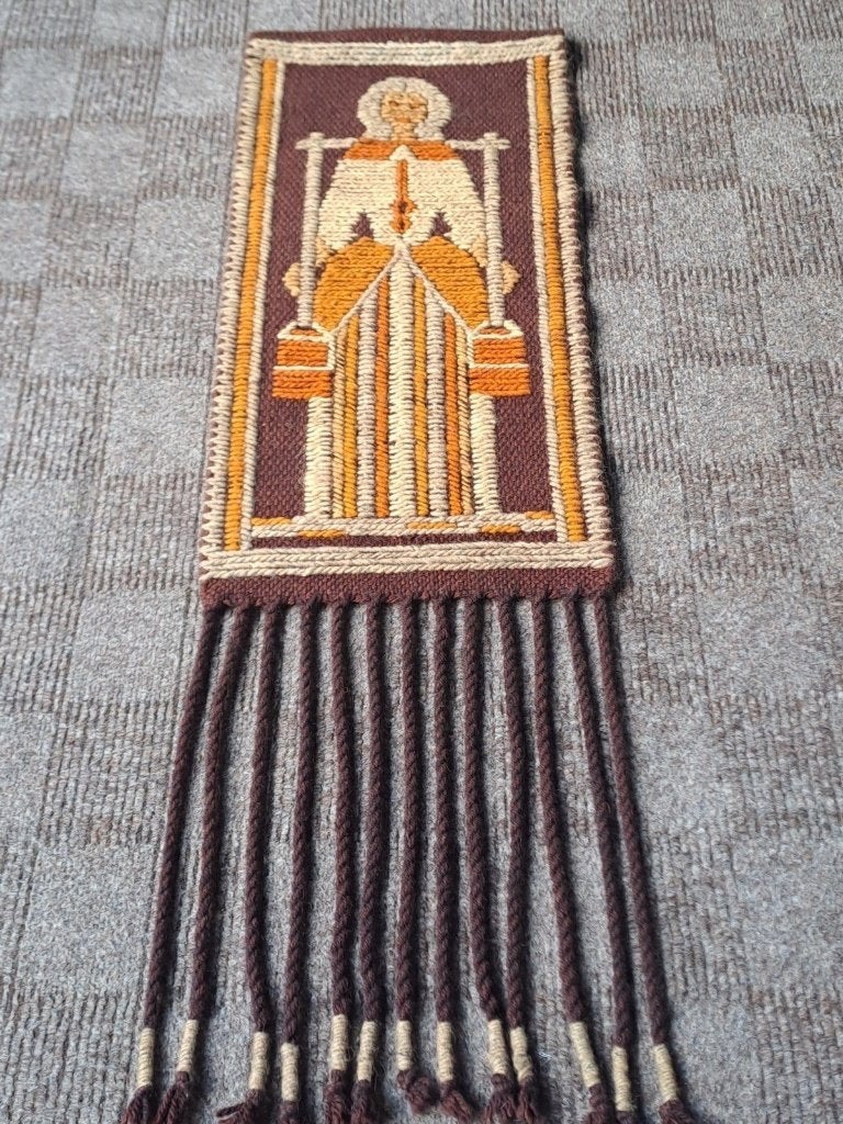 Poolse kelim wandhanger 65 cm x 31,5 cm, Ophalen of Verzenden