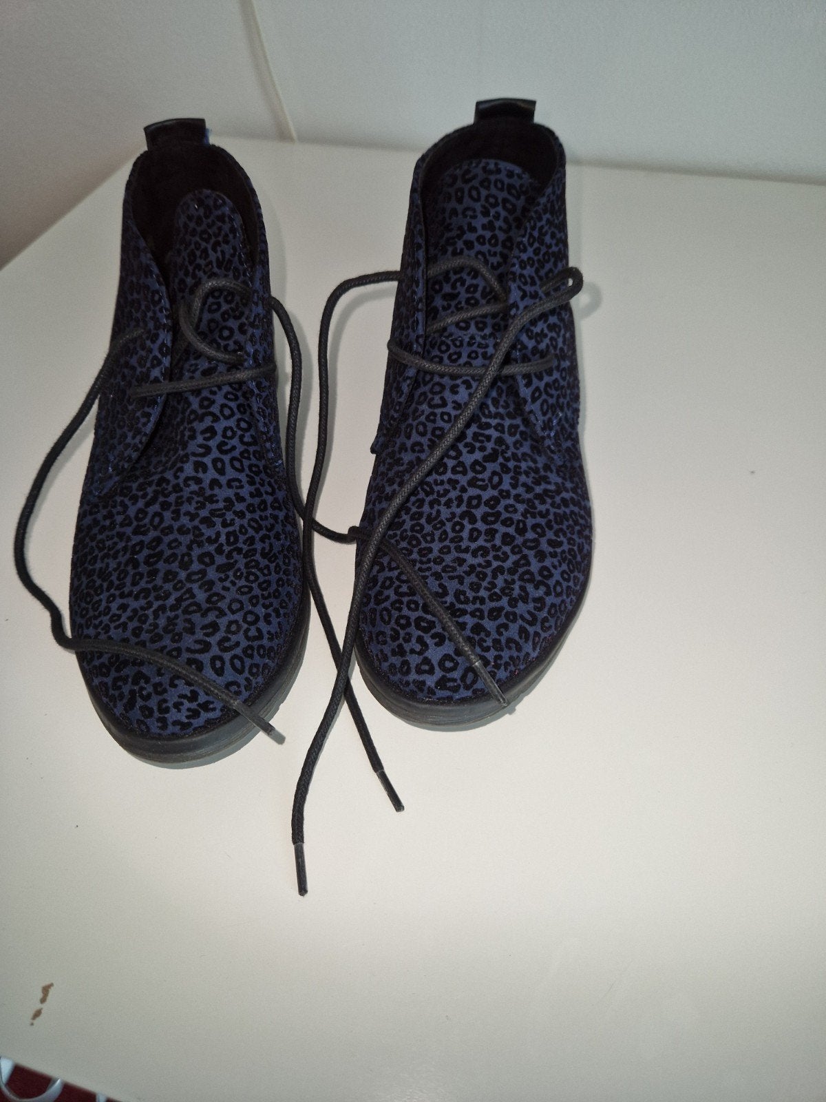 dameslaarsje, Kleding | Dames, Fashion line, Blauw, Lage of Enkellaarzen, Ophalen of Verzenden