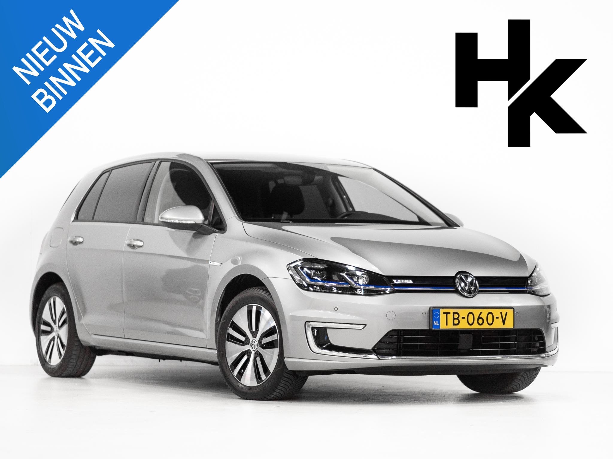 Volkswagen e-Golf e-Golf SOH 92% ACC LED Carplay, Auto's, Volkswagen, Gebruikt, Zwart, 231 km, Origineel Nederlands