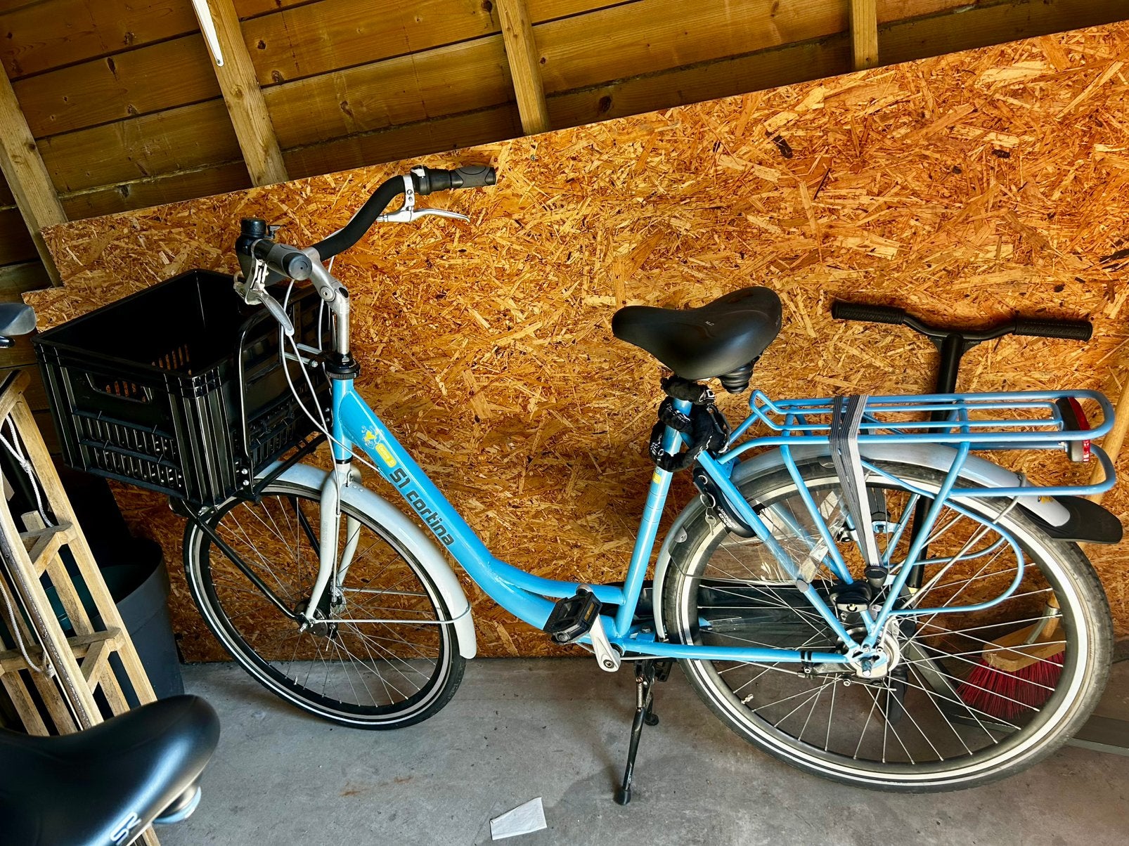 Cortina S1 Moederfiets / Transportfiets – Framemaat 55 cm, Versnellingen, 56 cm of meer, Zo goed als nieuw, Ophalen