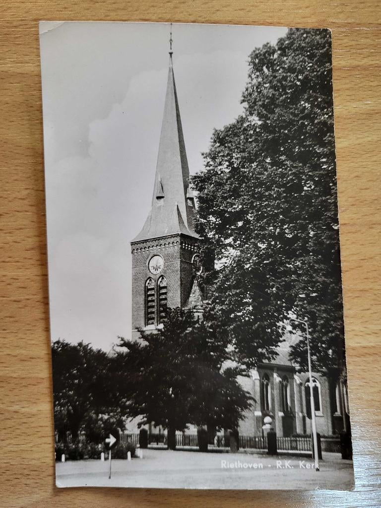 ansicht RIETHOVEN kerk, Ophalen of Verzenden, Voor 1920, Noord-Brabant