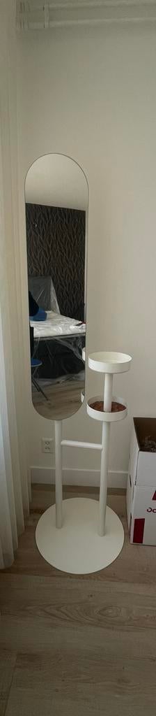 IKEA Spiegel met kapstokfunctie, Minder dan 50 cm, Gebruikt, Ophalen of Verzenden, 150 tot 200 cm