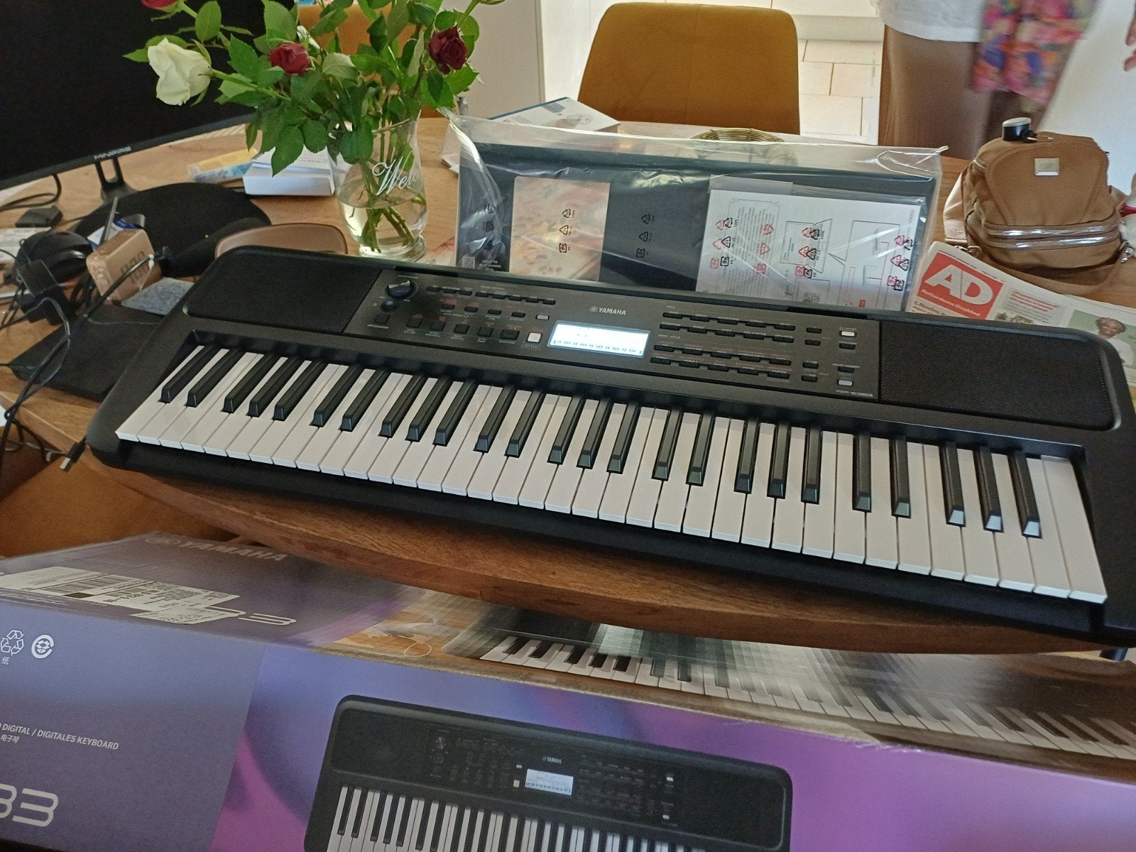 keyboard Yamaha PSR E383, Muziek en Instrumenten, Ophalen, Nieuw, 61 toetsen, Yamaha