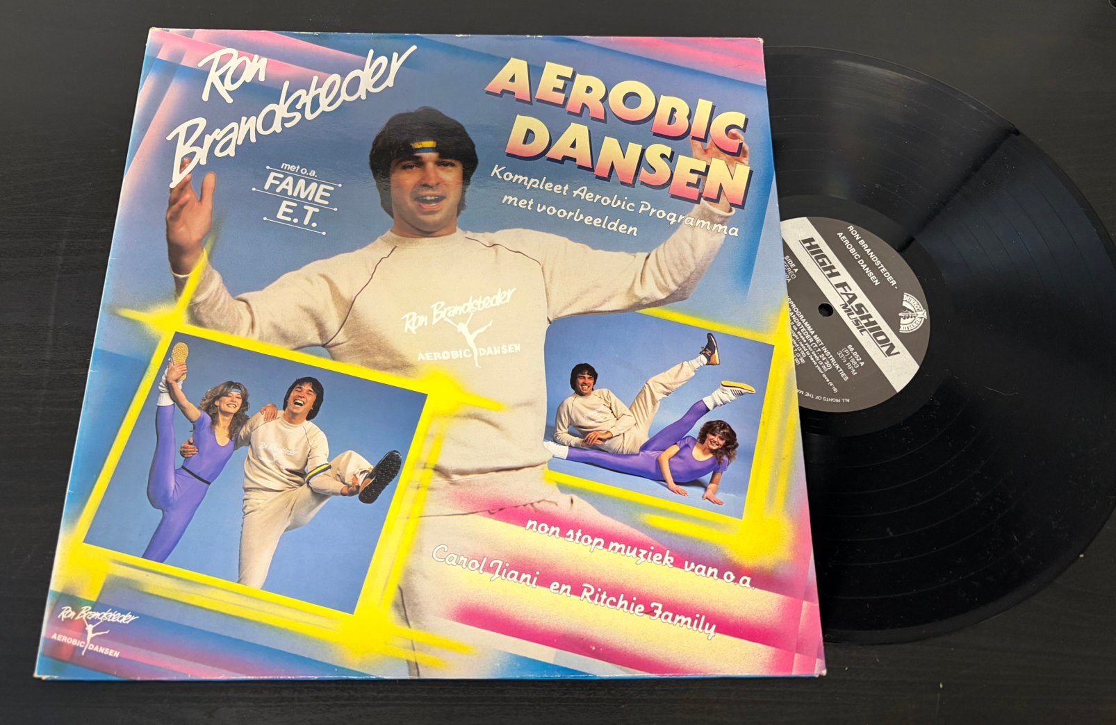 Ron Brandsteder – Aerobic Dansen (LP), Ophalen of Verzenden, Gebruikt, 12 inch, Pop