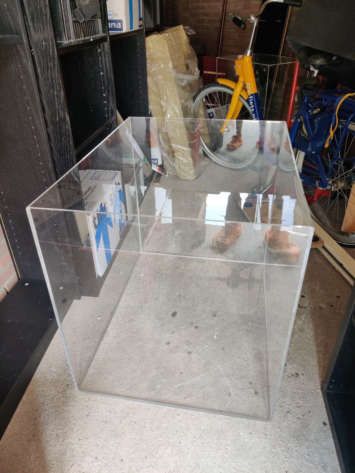 Aquarium/ terrarium bak, Ophalen, Gebruikt, Leeg aquarium