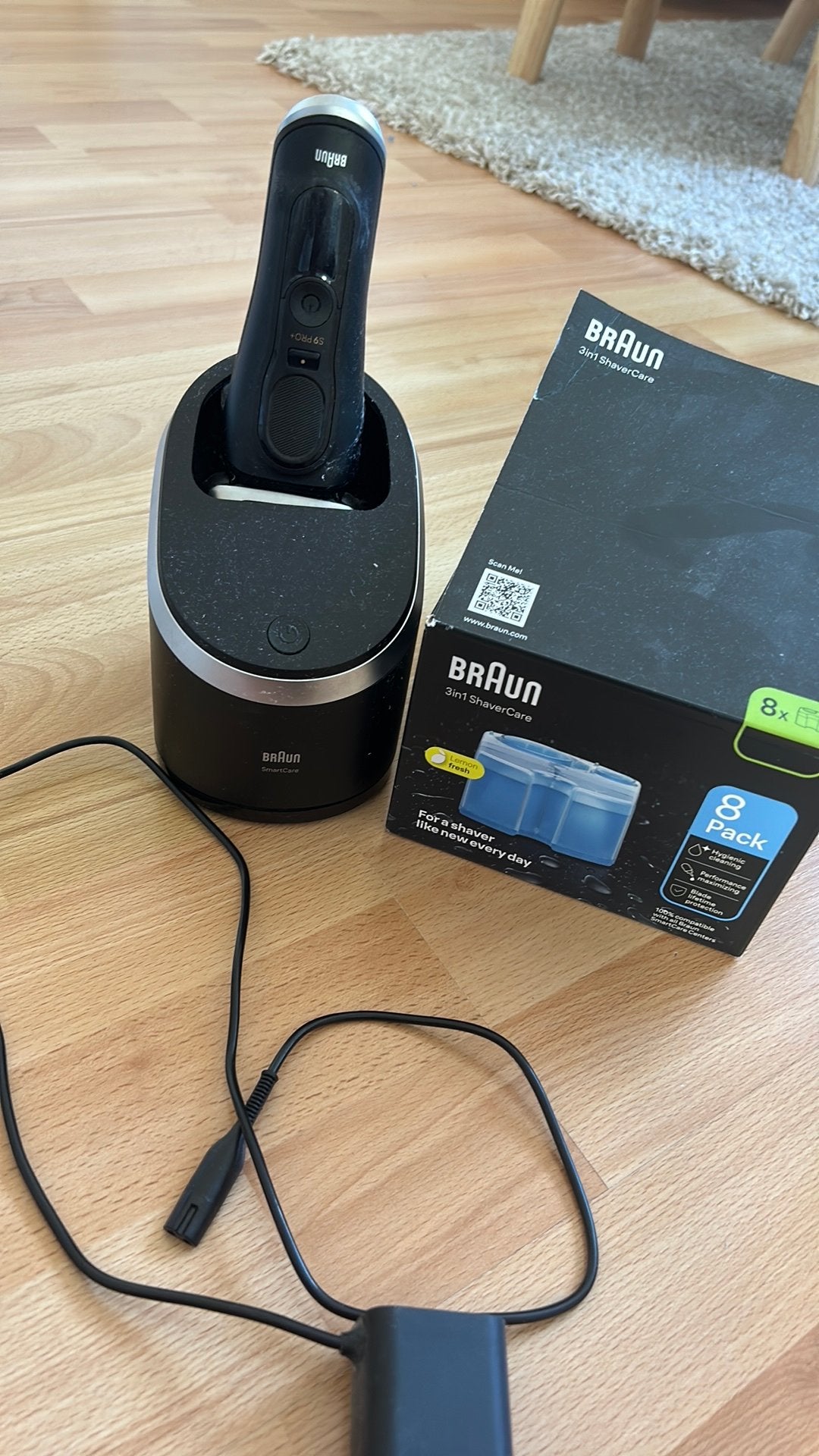 Braun smartcare apparaat + care 5 stuks, Ophalen of Verzenden, Zo goed als nieuw, Scheren en Epileren