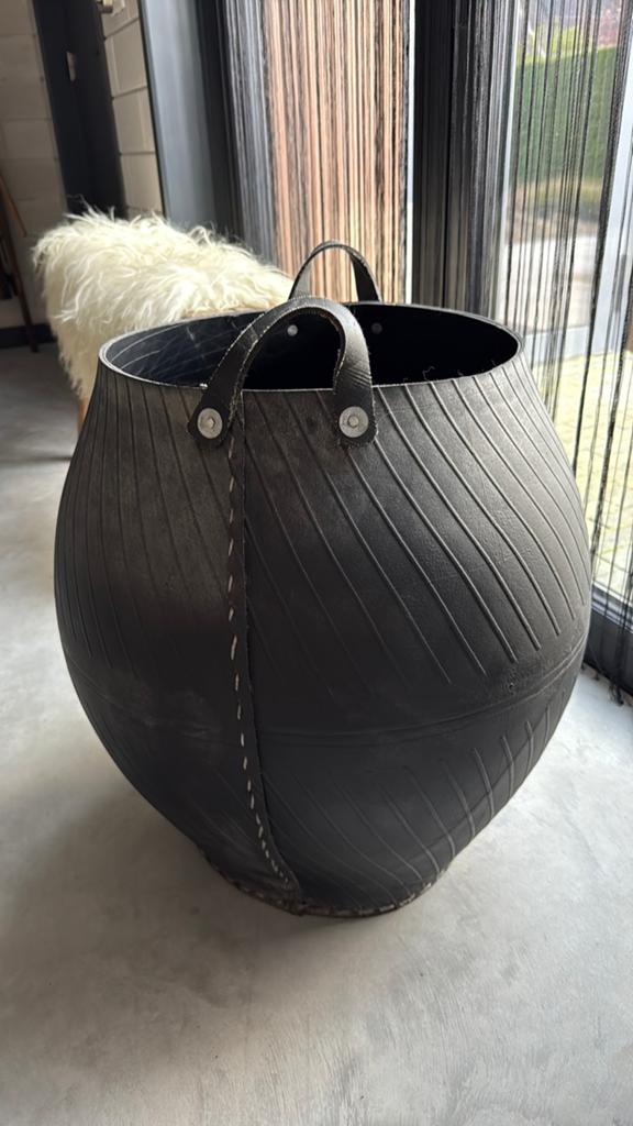 Grote Rubberen Pot/Mand (55x60cm), Huis en Inrichting, Ophalen, Overige materialen, Mand, Rond