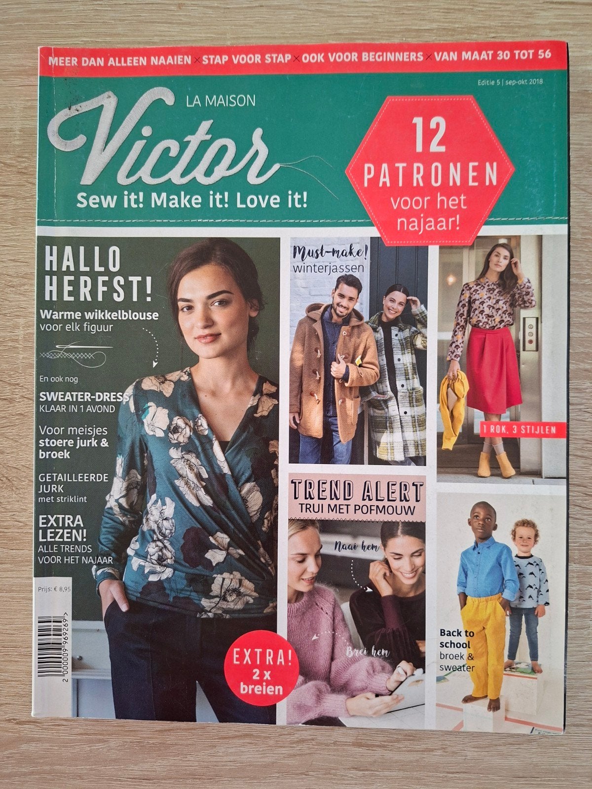 La Maison Victor naaipatronen magazine editie 5, Ophalen of Verzenden, Zo goed als nieuw, Overige typen