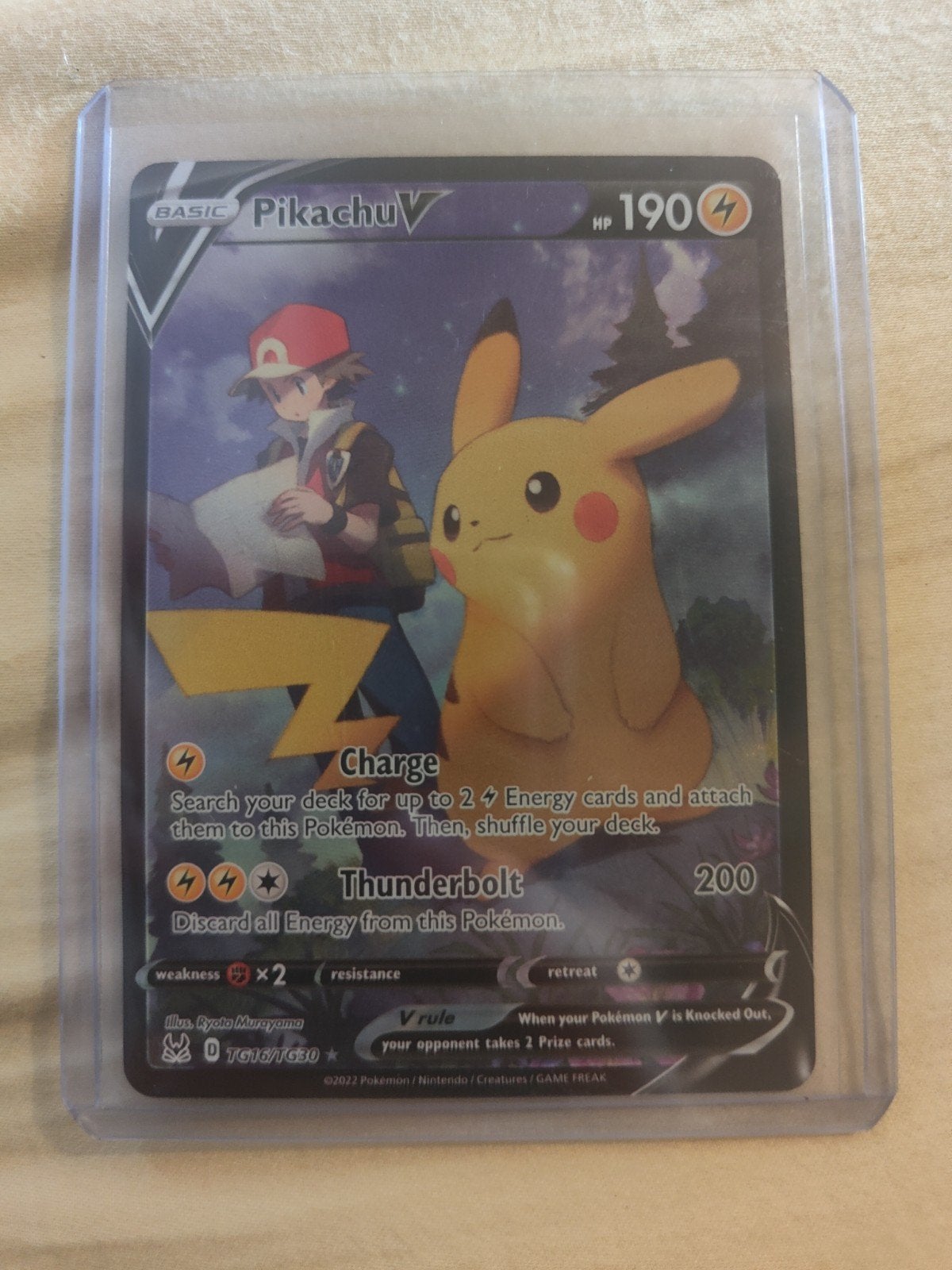 Mint Pikachu V, Ophalen of Verzenden, Zo goed als nieuw